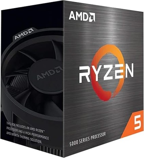 AMD Ryzen 5 5600 6-Core 12-Thread Unlocked Desktop Processor With Wraith Stealth Cooler