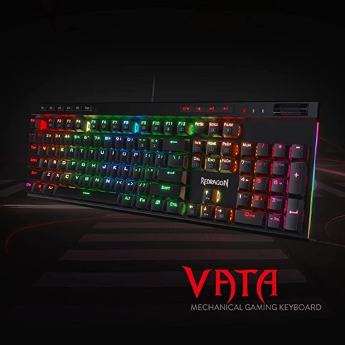 Redragon K580 VATA RGB LED Backlit Mechanical Gaming Keyboard