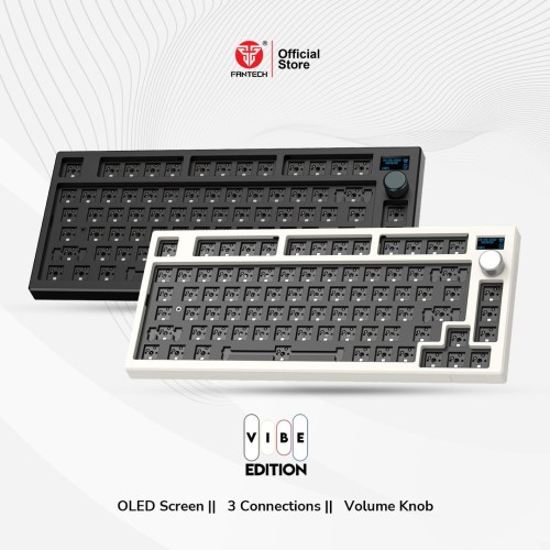 Fantech MAXFIT81 MK910 Frost Wireless Modular Mechanical Keyboard Barebone