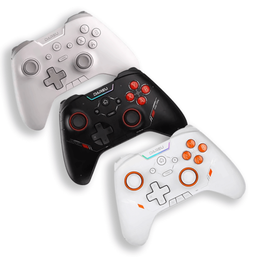 DAREU H100 Tri-Mode Hall Effect Wireless Controller | PC, Switch, Mobile
