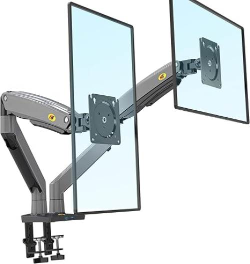 NB North Bayou F160 Dual Monitor Desk Mount