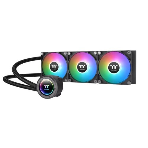 Thermaltake TH420 V2 ARGB Sync 420mm AIO Liquid CPU Cooler Black