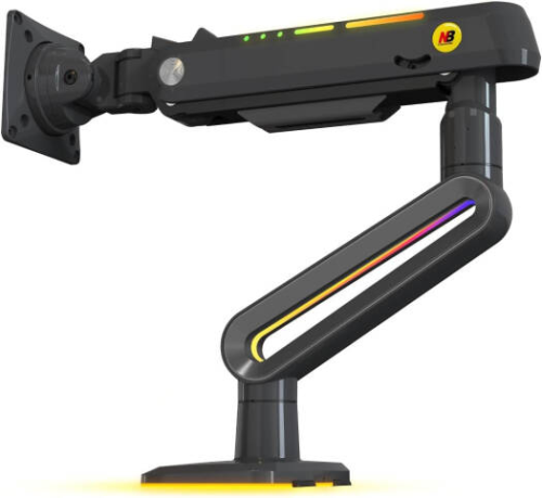 NB North Bayou F6 Heavy-Duty RGB Gaming Monitor Arm