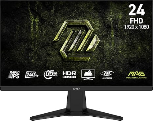 MSI MAG 245F X24 24″ FHD 240Hz Gaming Monitor