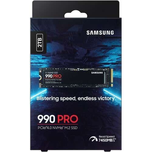 Samsung 2TB 990 PRO PCIe Gen 4.0 X4 M.2 Internal SSD
