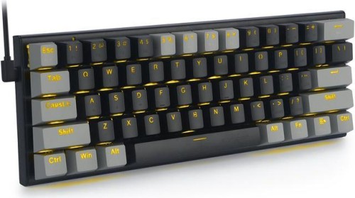 E-YOOSO Z11 Gaming Keyboard - Blue Switches 60% BT+2.4G+Wired