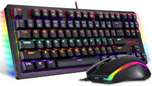 Redragon S113 Gaming Keyboard (Brown Switch) & Mouse Combo
