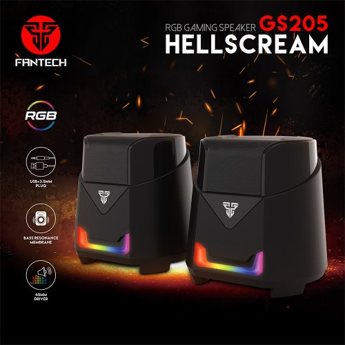 Fantech GS205 Hellscream RGB Stereo Gaming Speaker