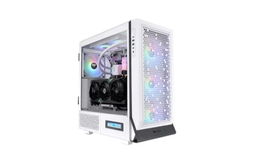 Thermaltake Ceres 500 TG ARGB Snow Mid-Tower Chassis – White