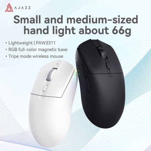 AJAZZ AJ139 V2 MC Tri-Mode Wireless Gaming Mouse